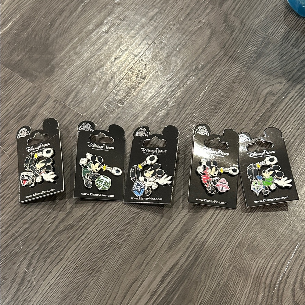 Disney Parks Mickey Mouse Pin Set
